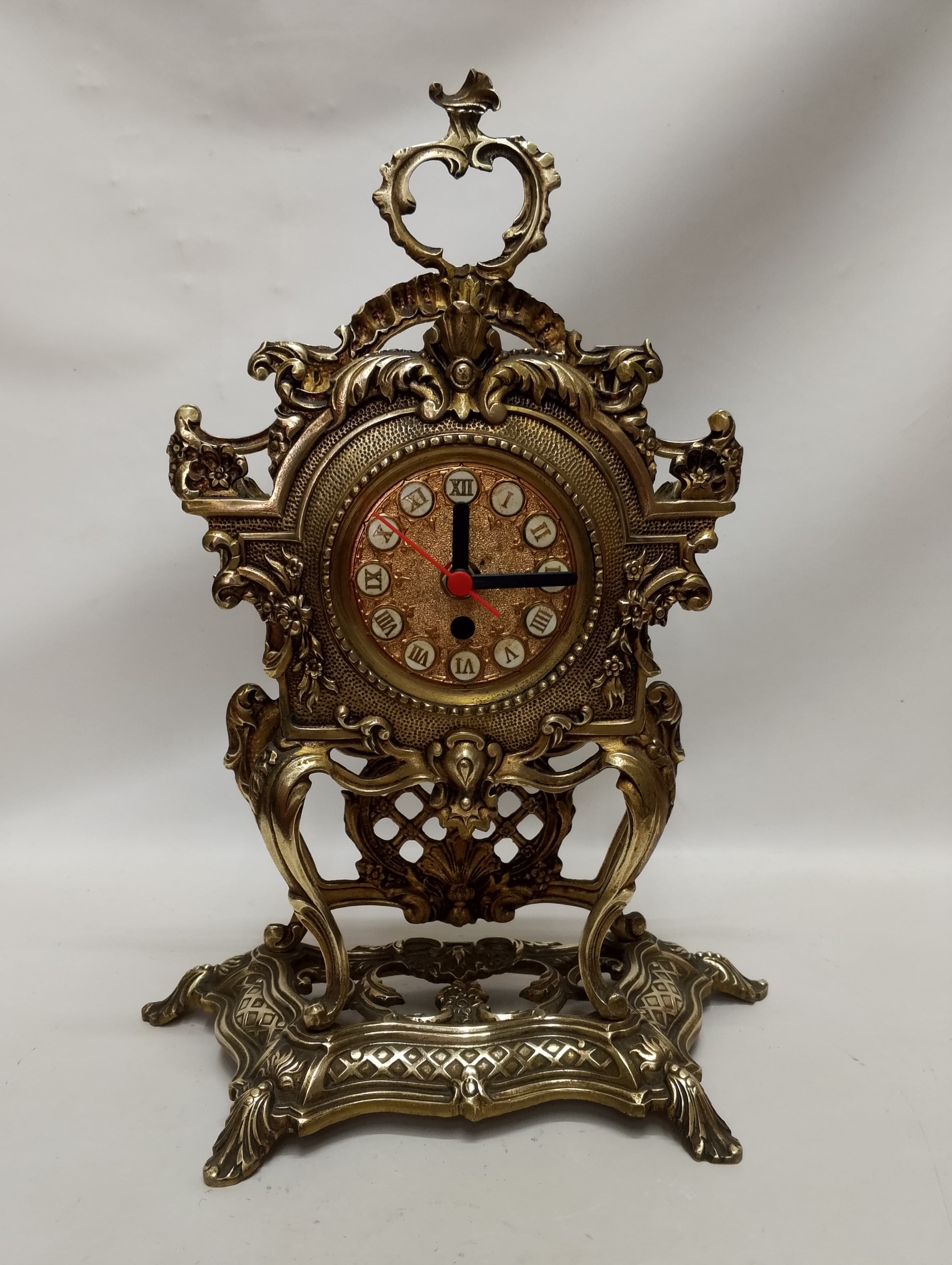 imagen de producto RELOJ ANTIGUO ROCOCO BRONCE TALLADO