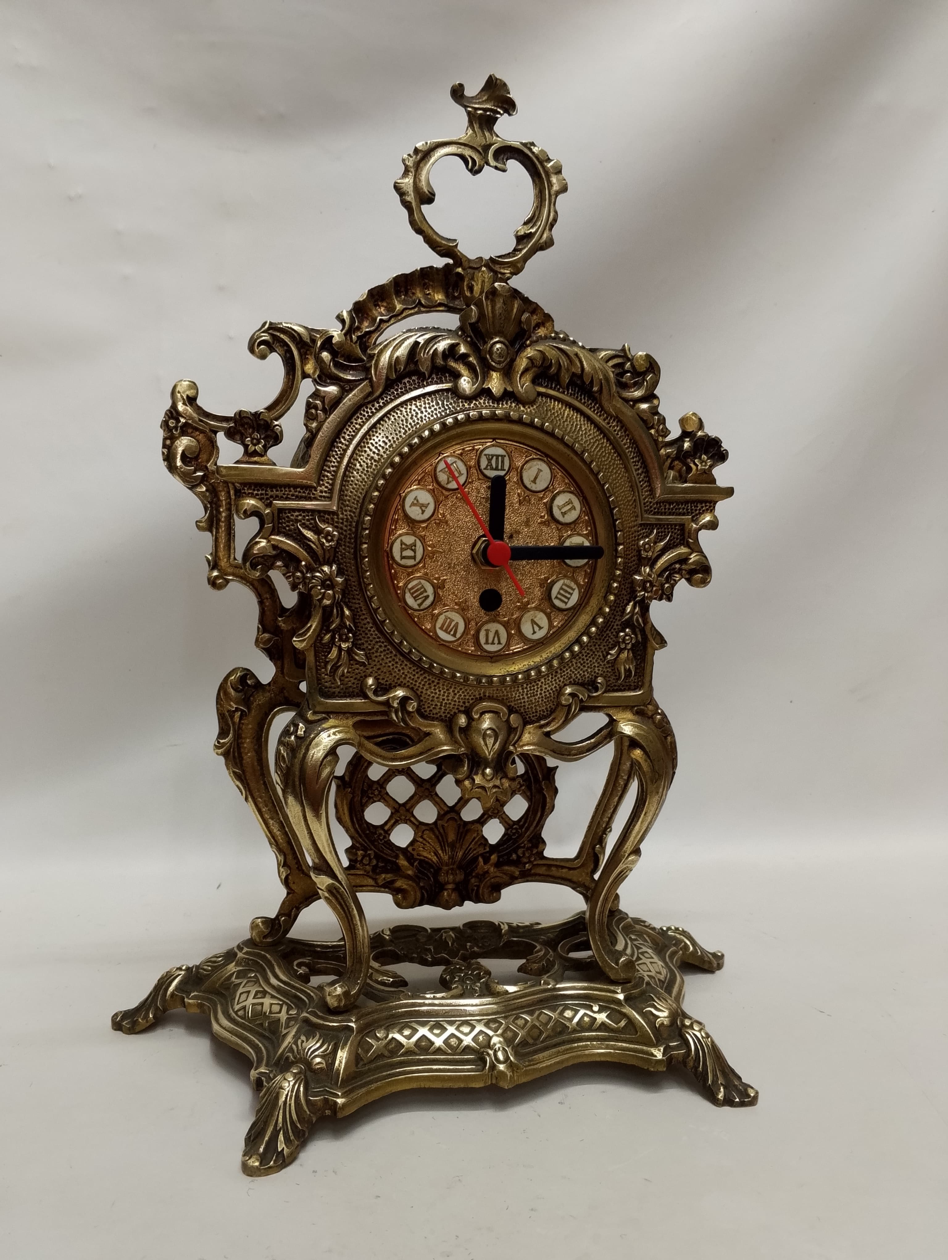 imagen de producto RELOJ ANTIGUO ROCOCO BRONCE TALLADO
