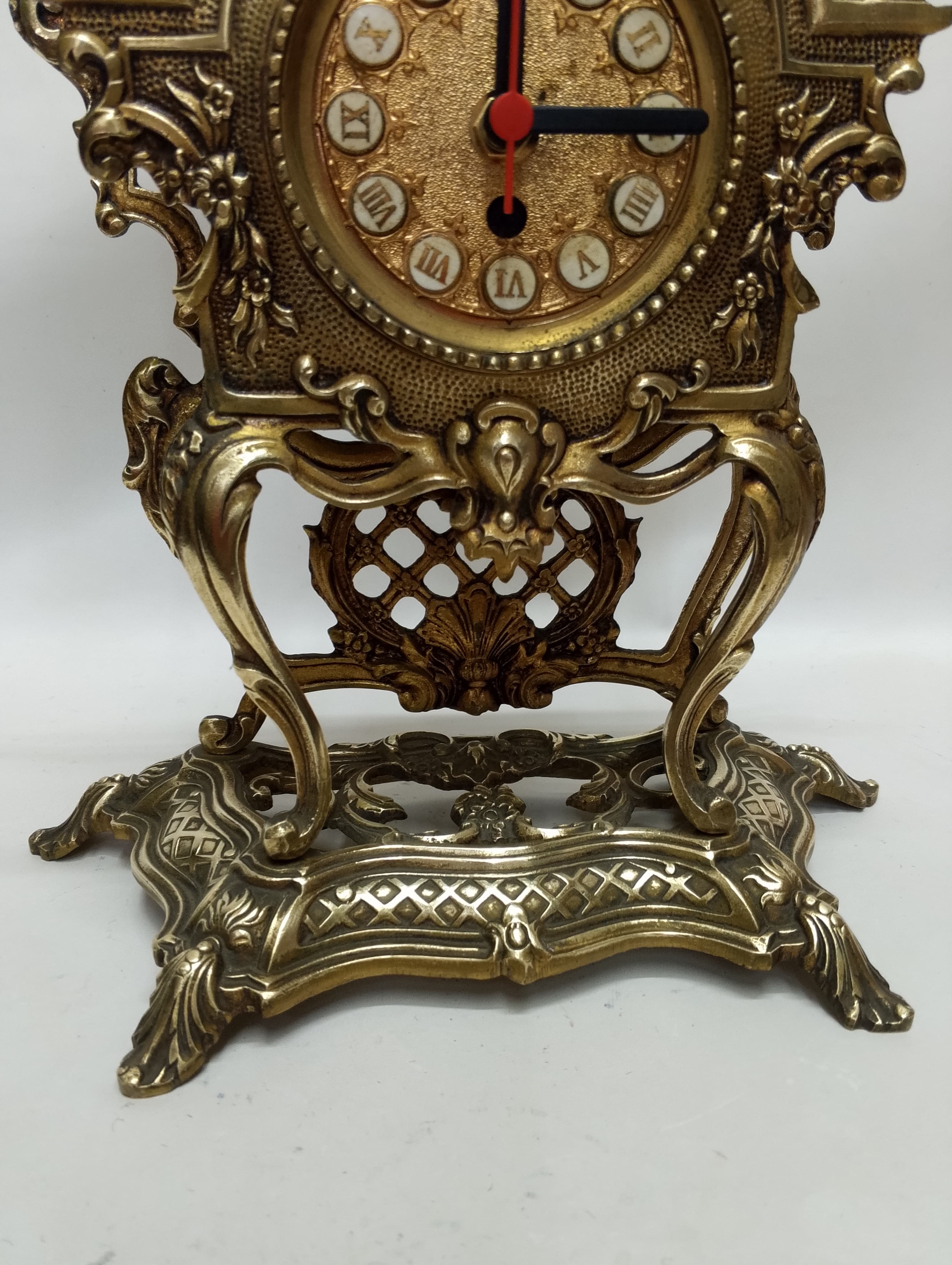 imagen de producto RELOJ ANTIGUO ROCOCO BRONCE TALLADO