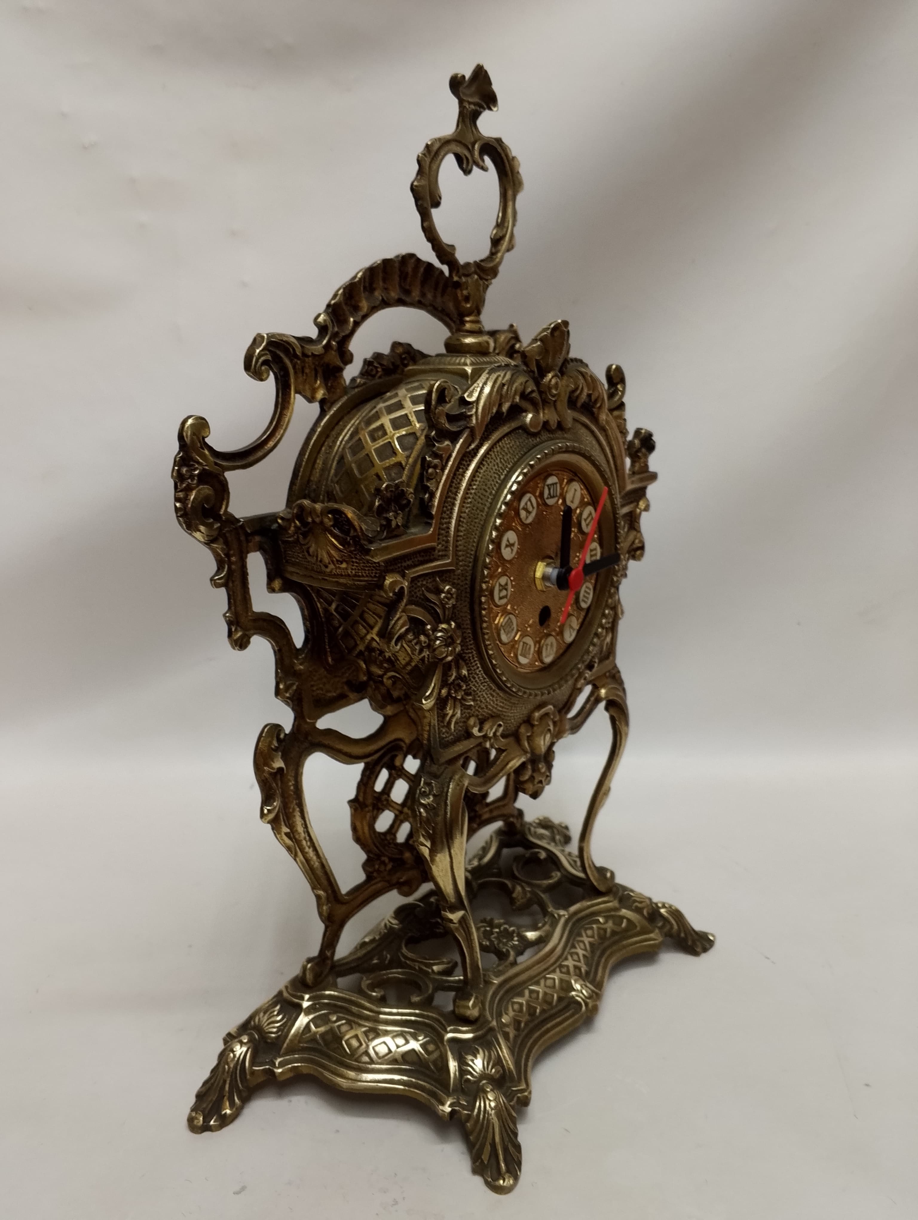 imagen de producto RELOJ ANTIGUO ROCOCO BRONCE TALLADO