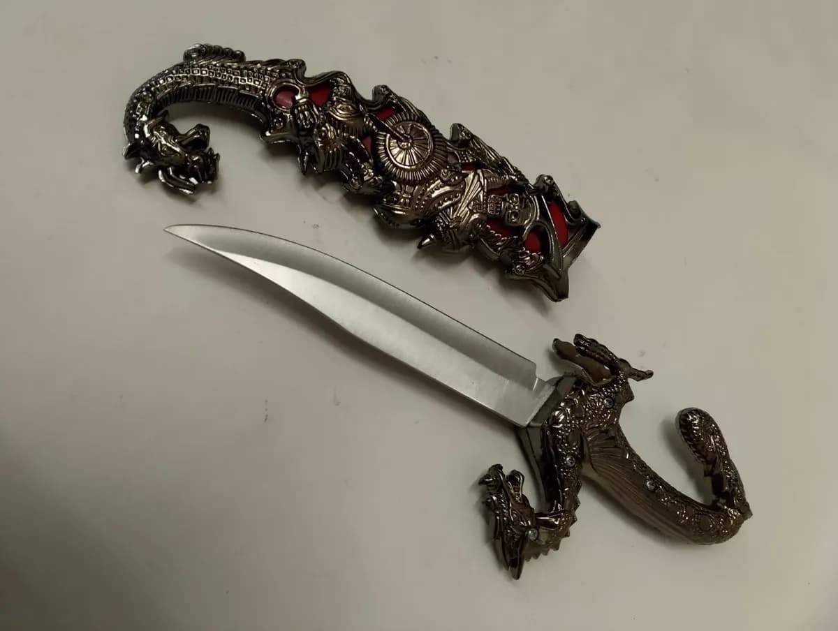imagen de producto DAGA JAPONESA ESTILO ANTIGUO DE DRAGON