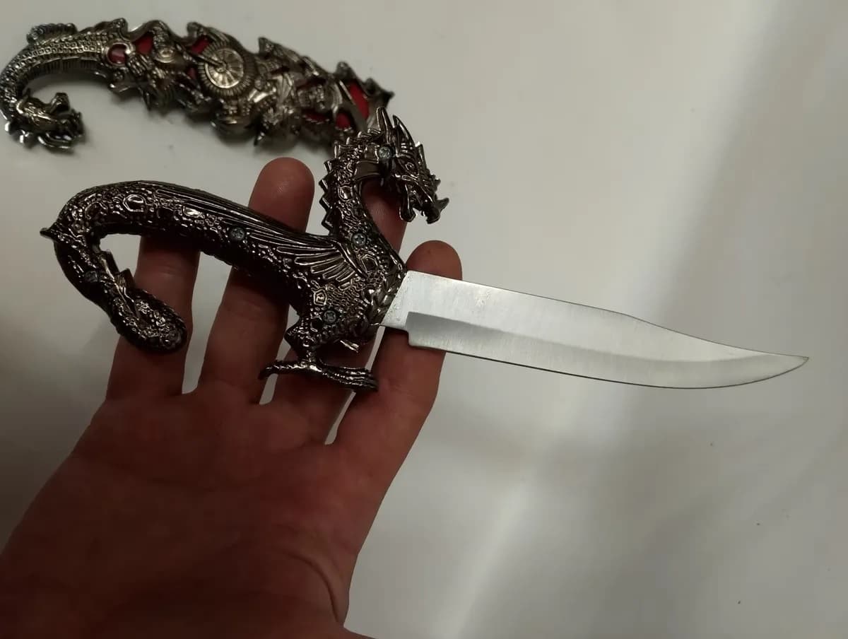 imagen de producto DAGA JAPONESA ESTILO ANTIGUO DE DRAGON
