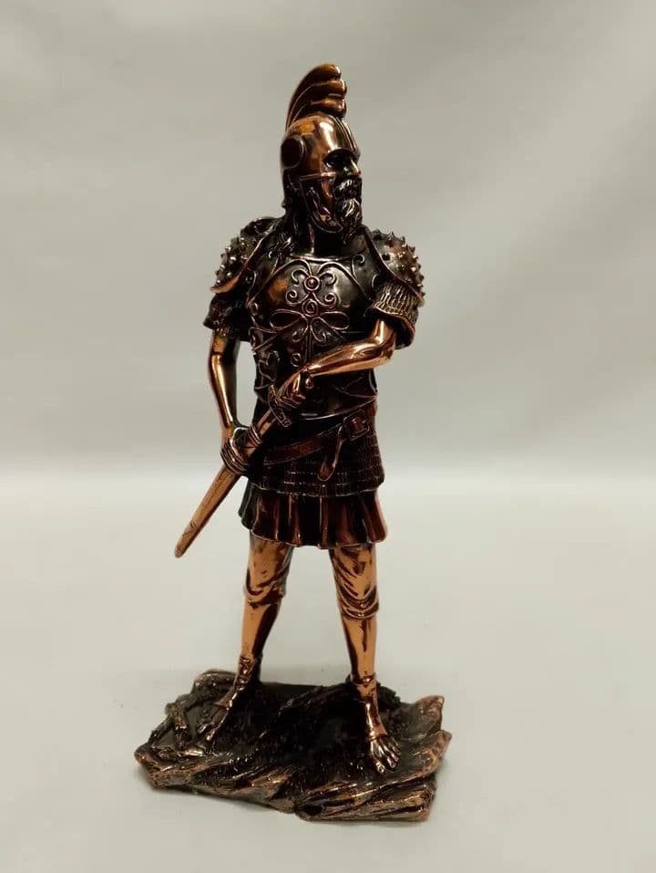 imagen de producto ESCULTURA ANTIGUA GUERRERO ESPARTANO REY LEONIDAS