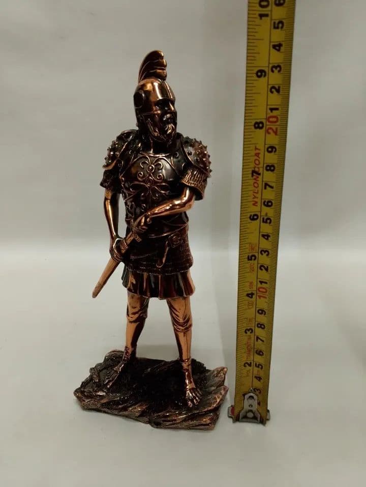imagen de producto ESCULTURA ANTIGUA GUERRERO ESPARTANO REY LEONIDAS