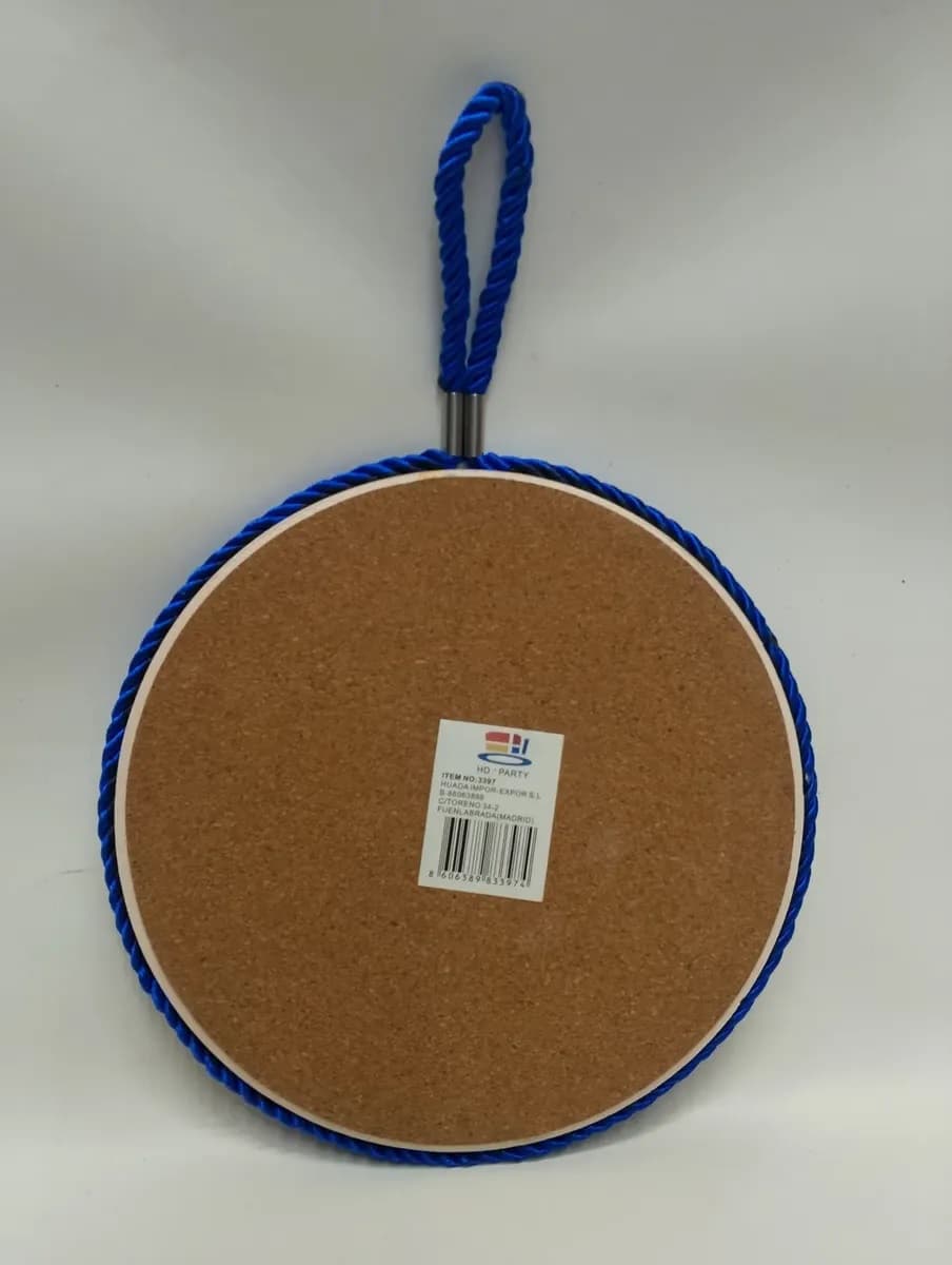 imagen de producto Salvamanteles Madrid Porcelana Corcho Millare Azul