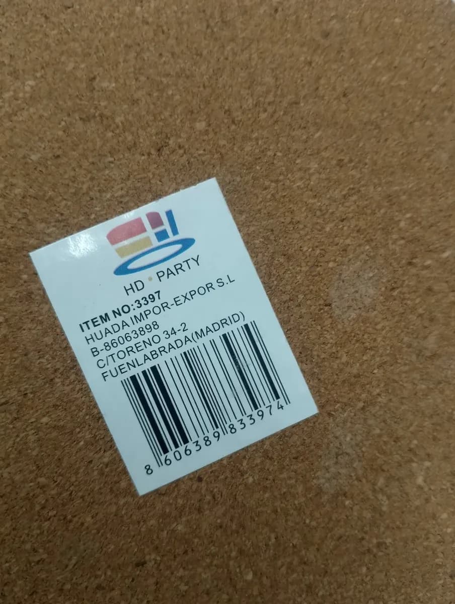 imagen de producto Salvamanteles Madrid Porcelana Corcho Millare Azul