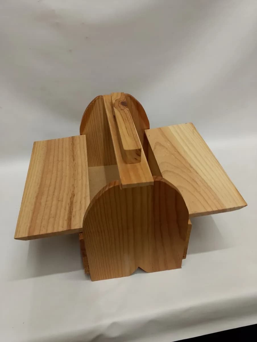 imagen de producto Caja Lustrar Calzado Antigua Madera Cedro Natural