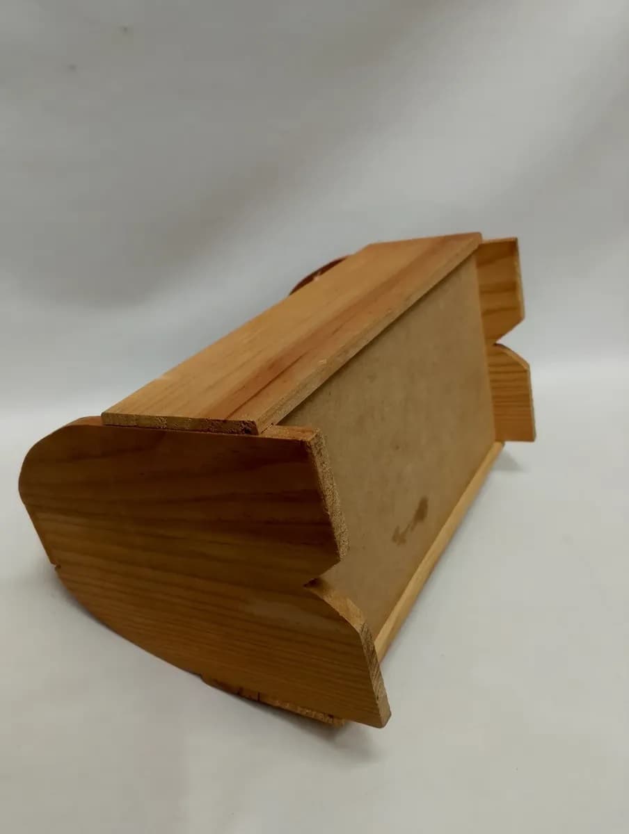 imagen de producto Caja Lustrar Calzado Antigua Madera Cedro Natural