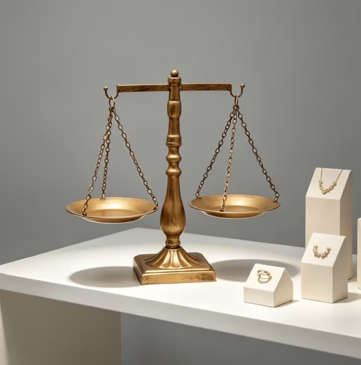 imagen de producto BALANZA DE LA JUSTICIA ANTIGUA EUROPEA