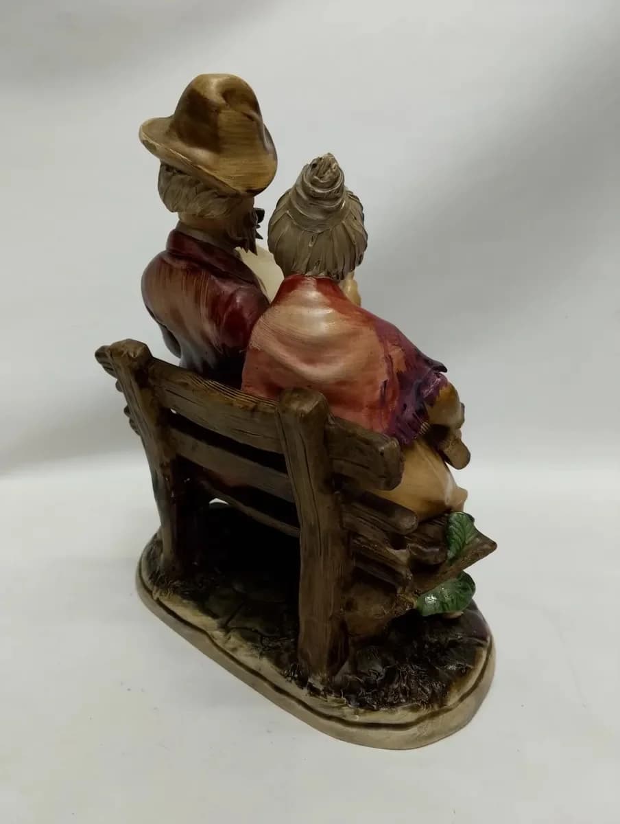 imagen de producto Porcelana Italy Capo Di Monti Los Abuelitos