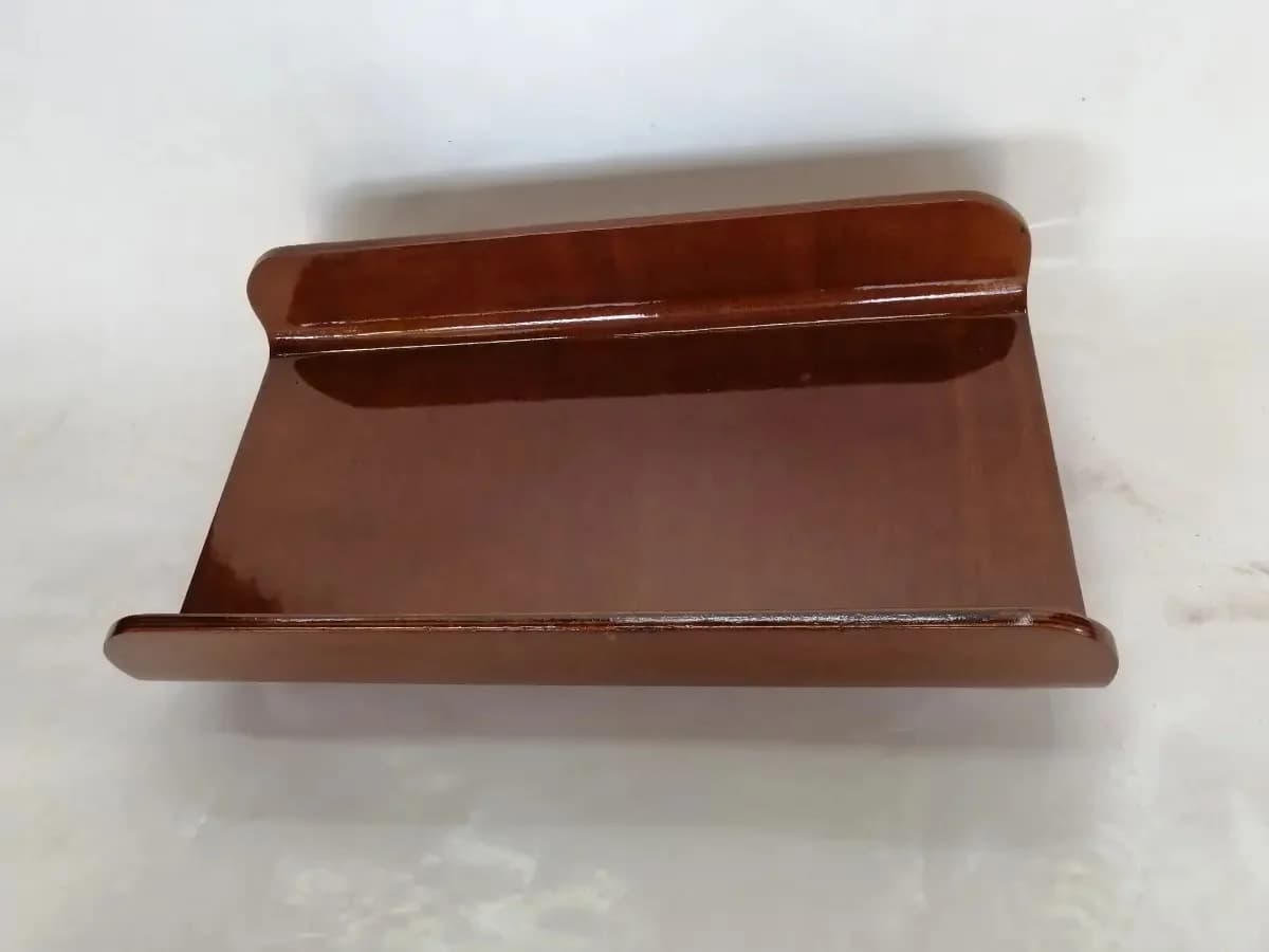 imagen de producto Bandeja O Frutero Deco Madera Cedro Y Patas Cromo