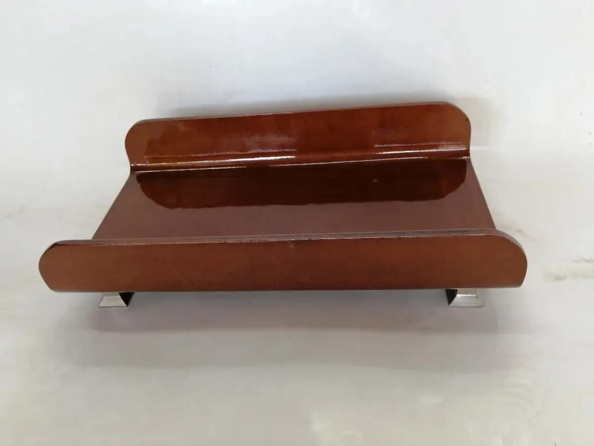 imagen de producto Bandeja O Frutero Deco Madera Cedro Y Patas Cromo