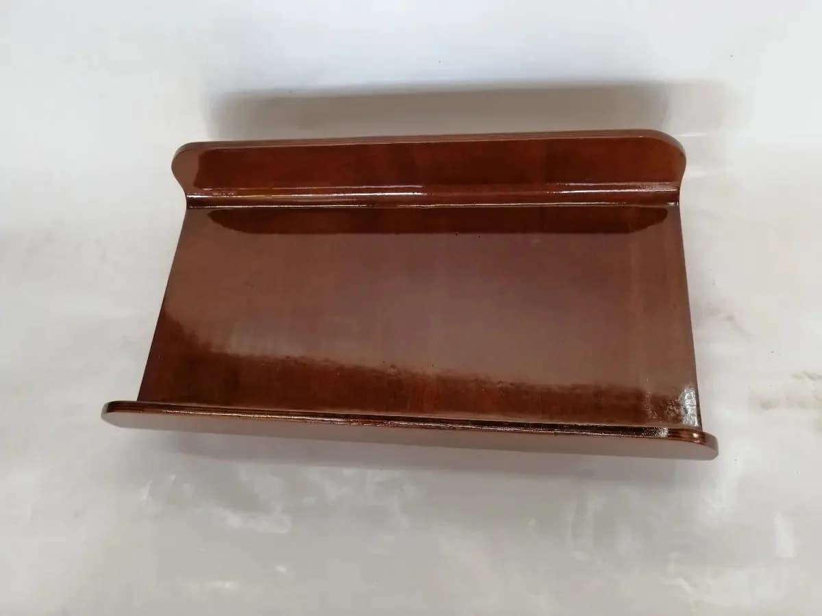imagen de producto Bandeja O Frutero Deco Madera Cedro Y Patas Cromo