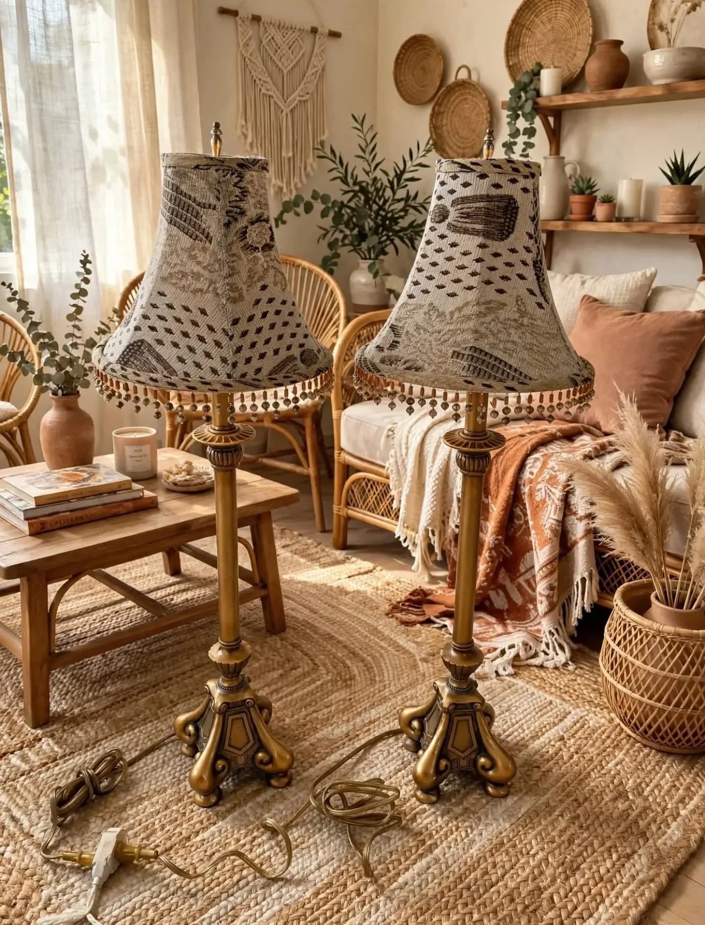 imagen de producto LAMPARA DE MESA ANTIGUA ITALY MARMOLINA COBRIZADA