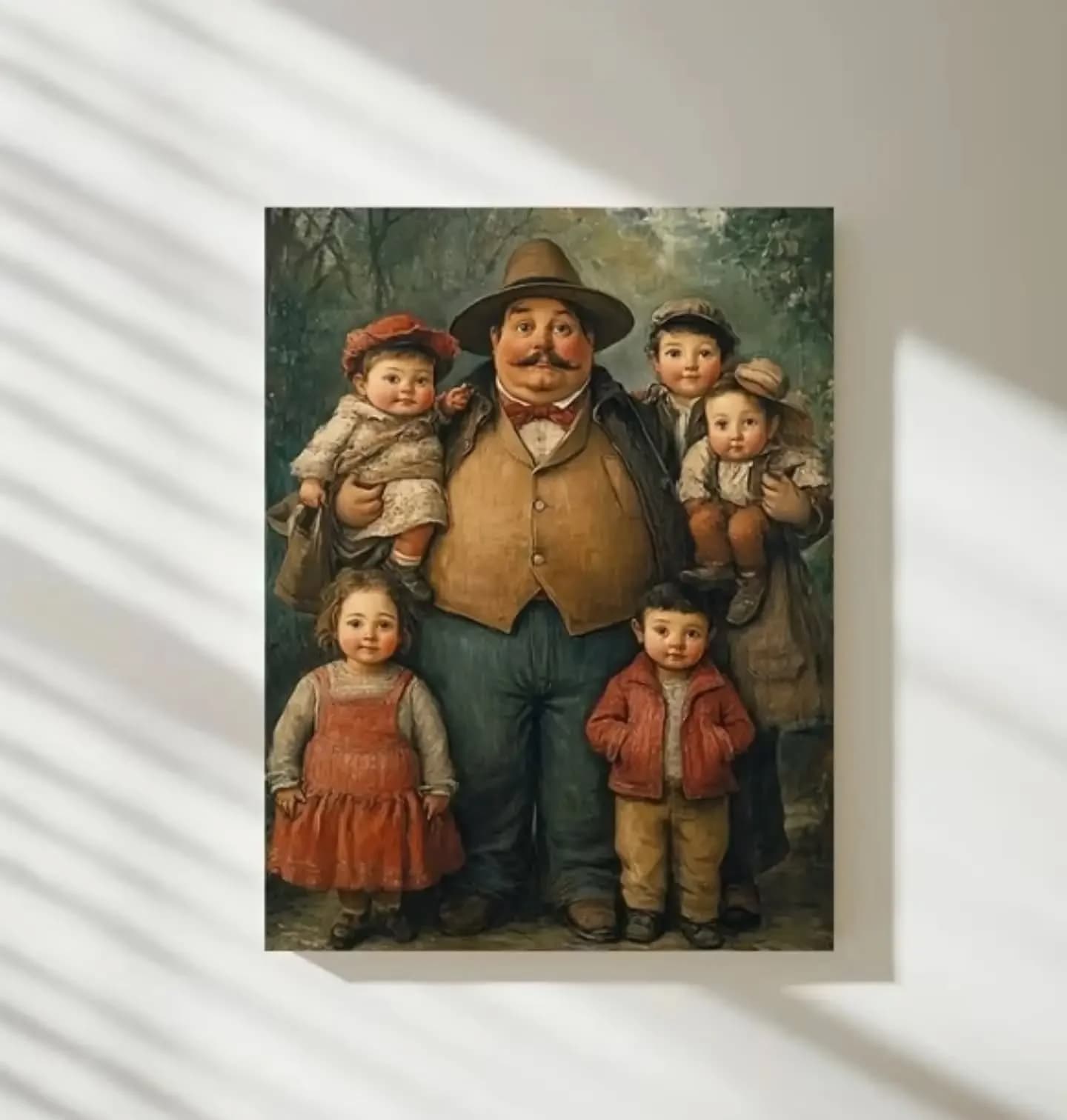 imagen de producto CUADRO ESTILO ANTIGUO LIENZOGRAFIA BOTERO