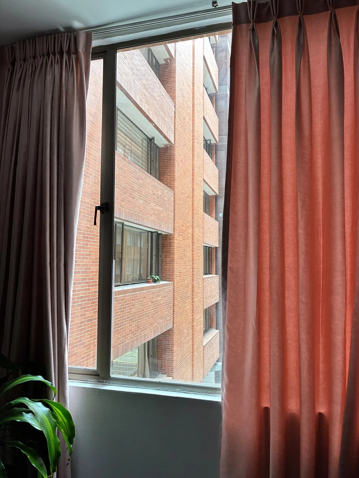 imagen de producto cortina semiblackout rosado