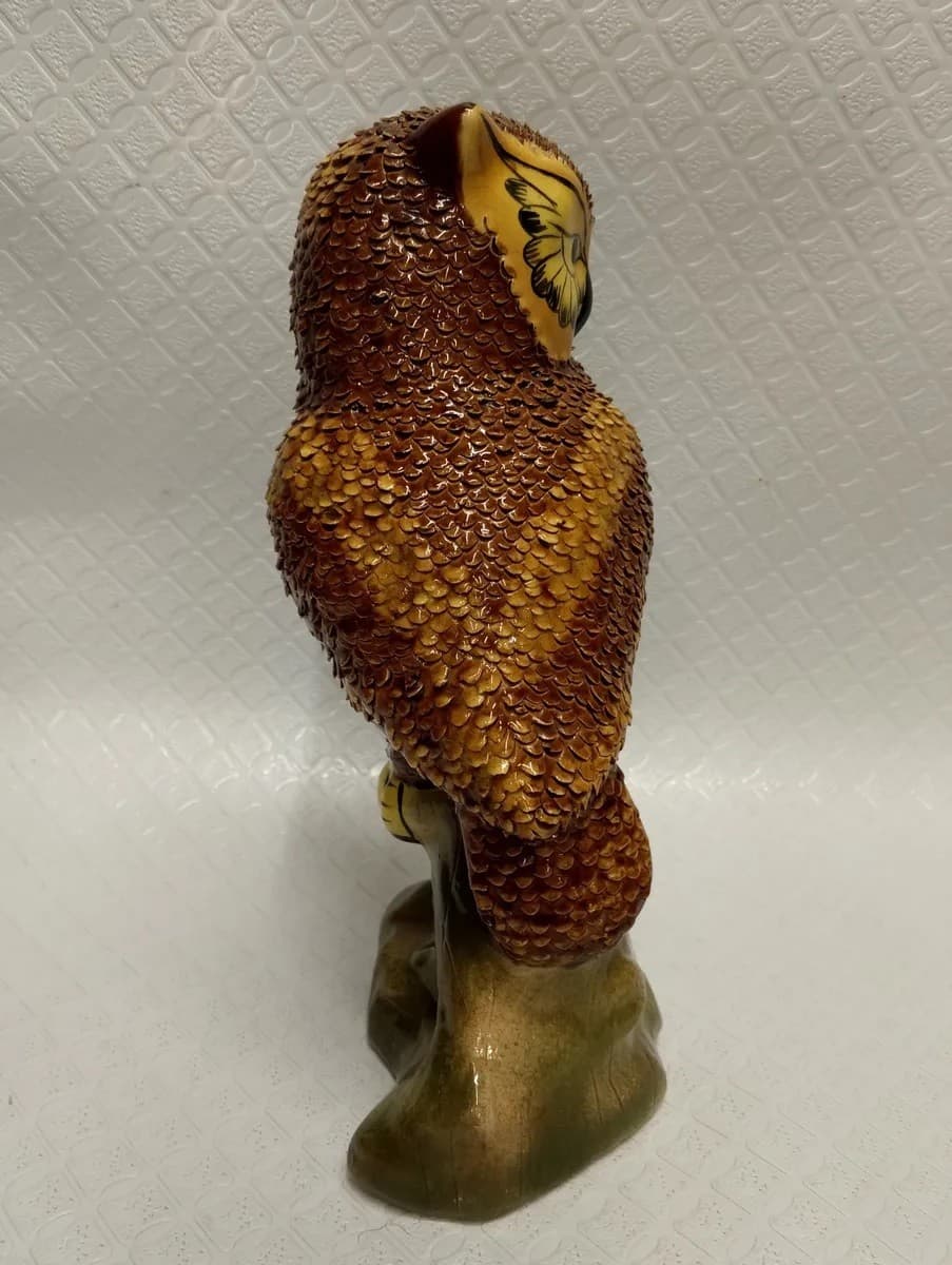 imagen de producto Escultura Buho Mexicana Ceramica