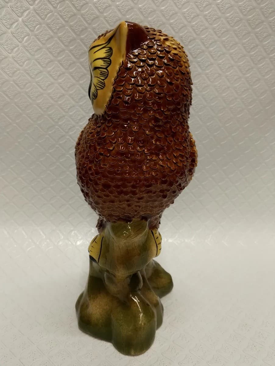 imagen de producto Escultura Buho Mexicana Ceramica