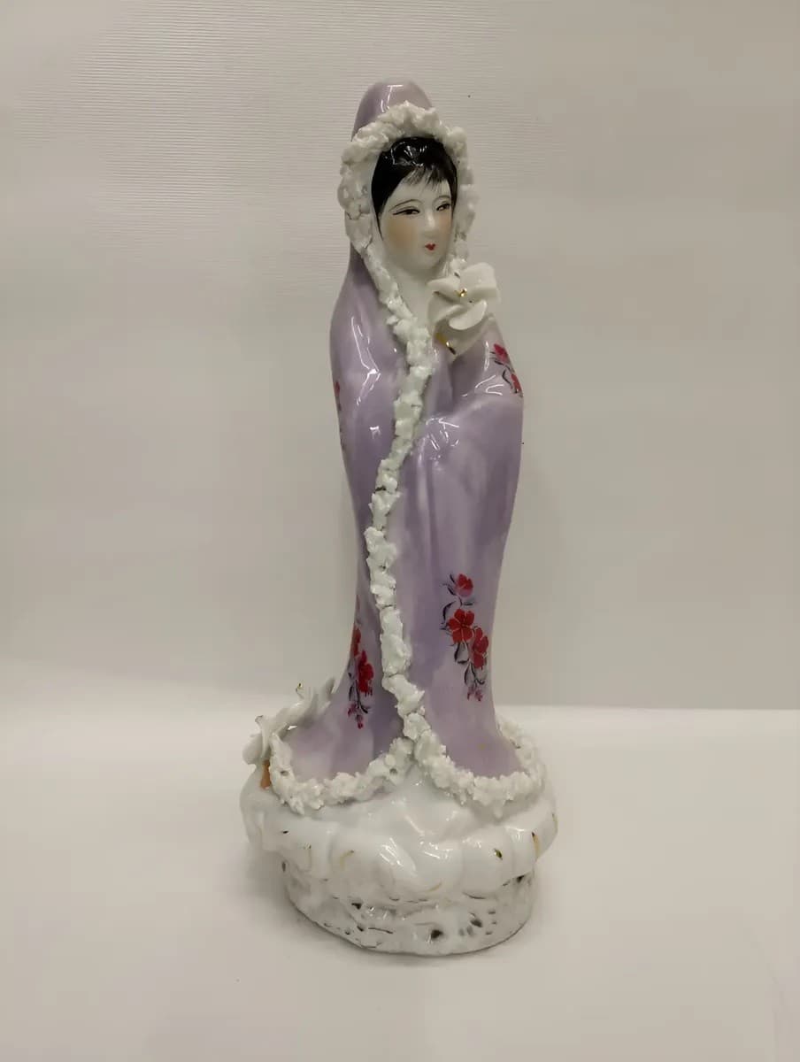 imagen de producto PORCELANA JAPONESA GEISHA PINTADA OLEO