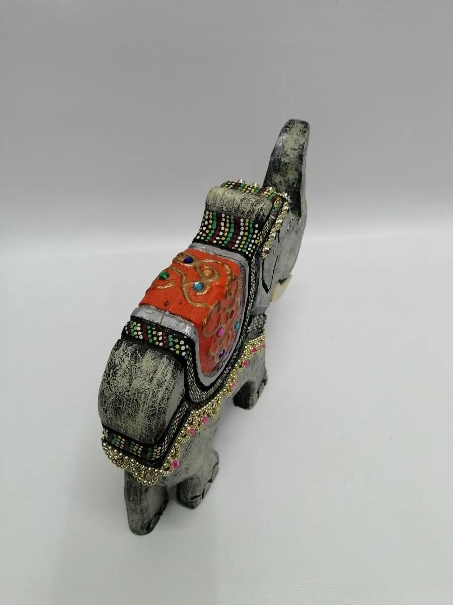 imagen de producto Elefante Hindu Madera Óleo Millare