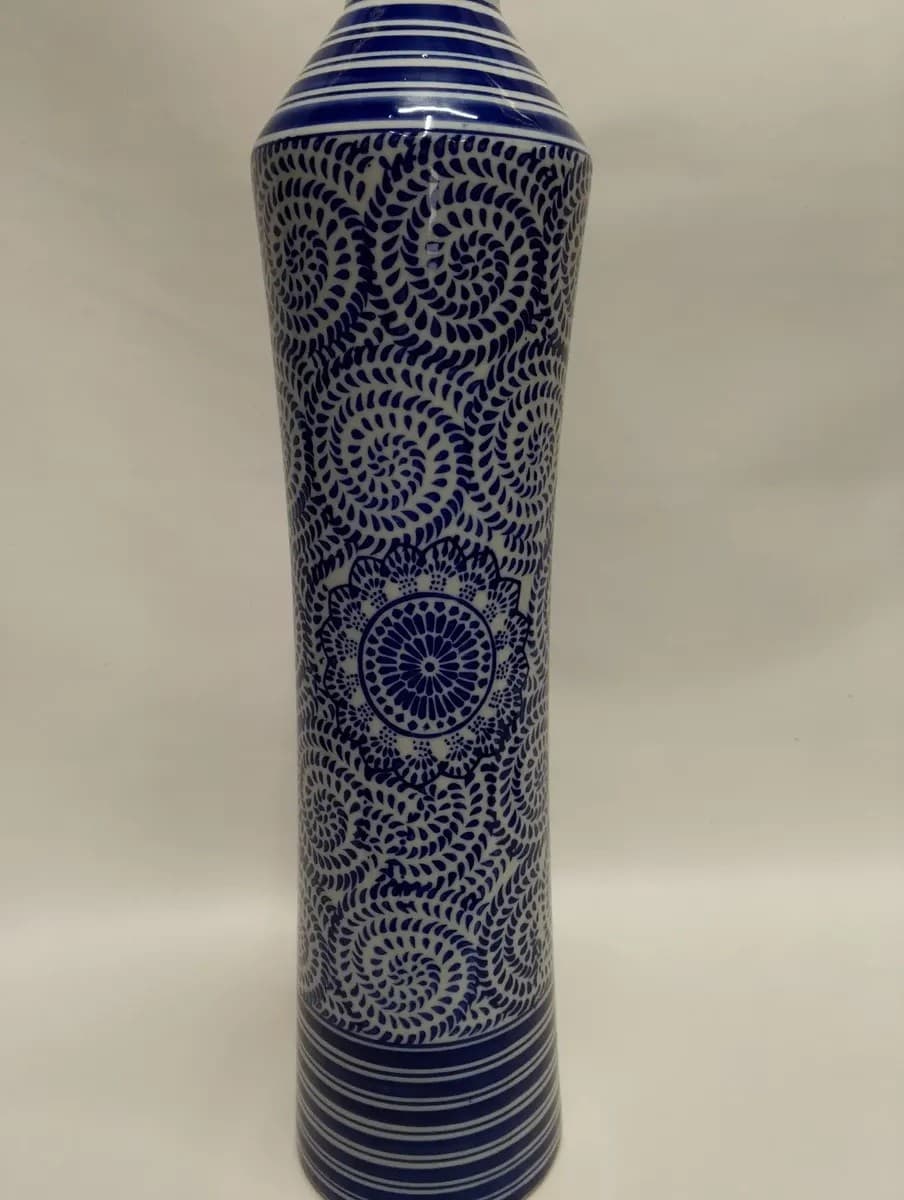 imagen de producto Florero Italy Santini Porcelana Y Oleo