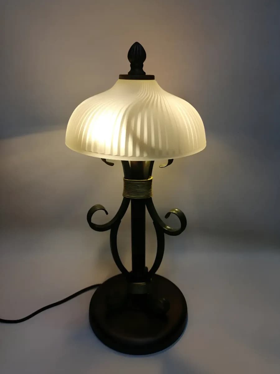 imagen de producto Lampara Mesa Italy Antimonio Y Óleo