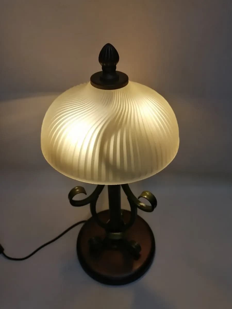 imagen de producto Lampara Mesa Italy Antimonio Y Óleo