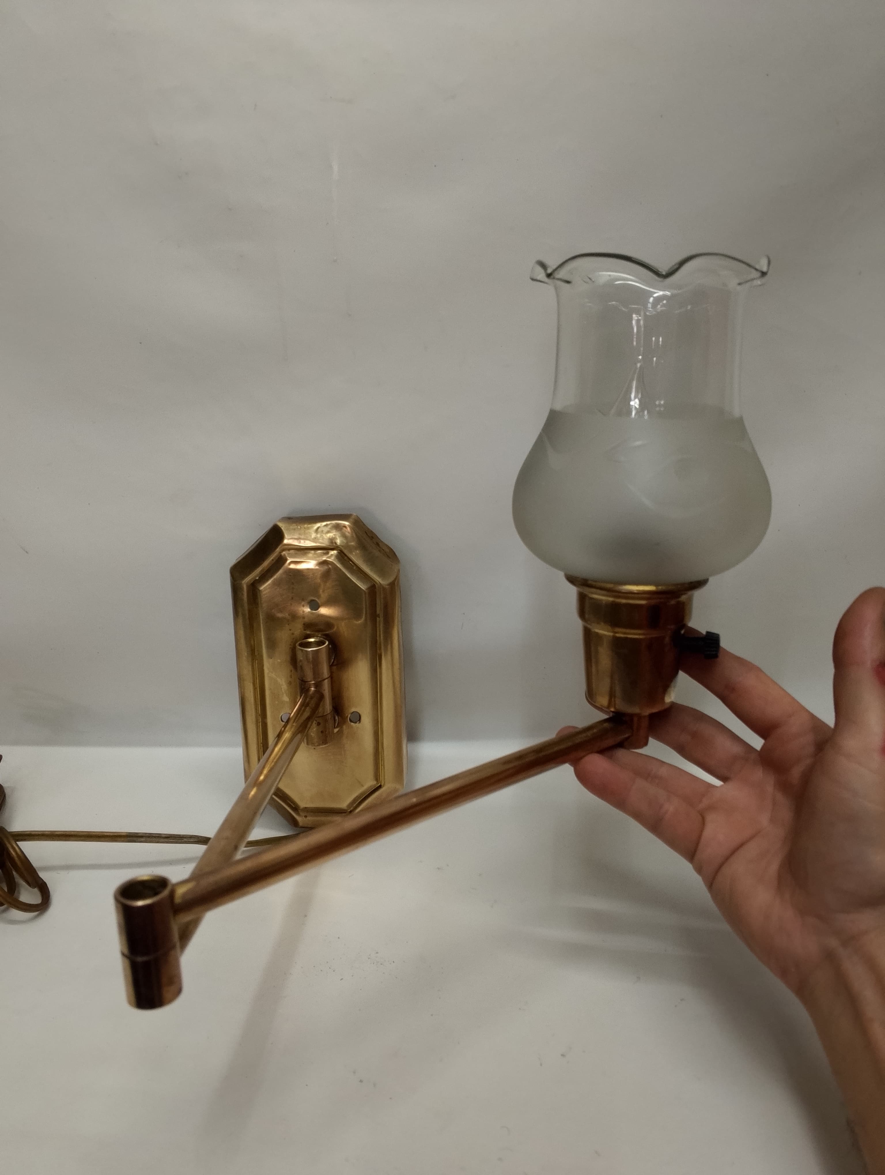 imagen de producto LAMPARA APLIQUE PARED ITALY DECO BRONCE