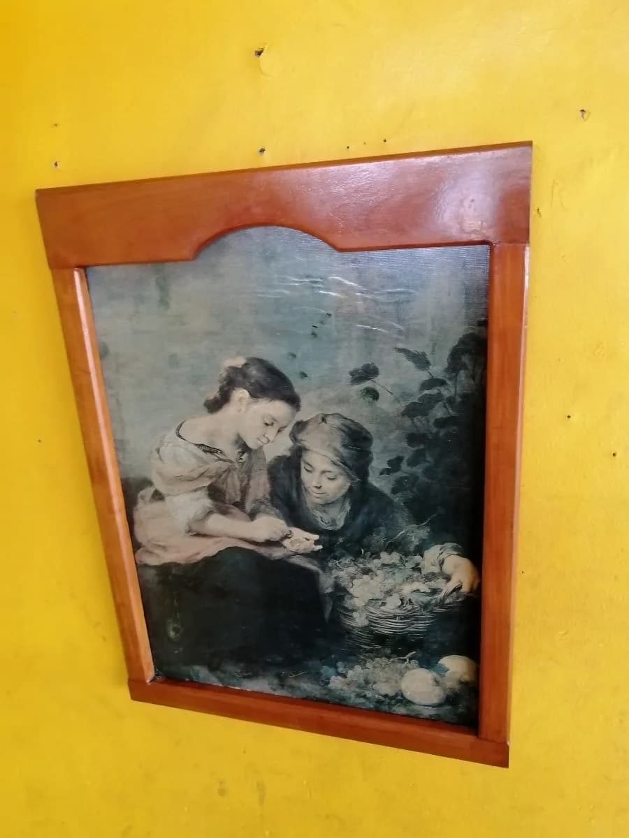 imagen de producto Cuadro Antiguo Recolectoras De Frutas