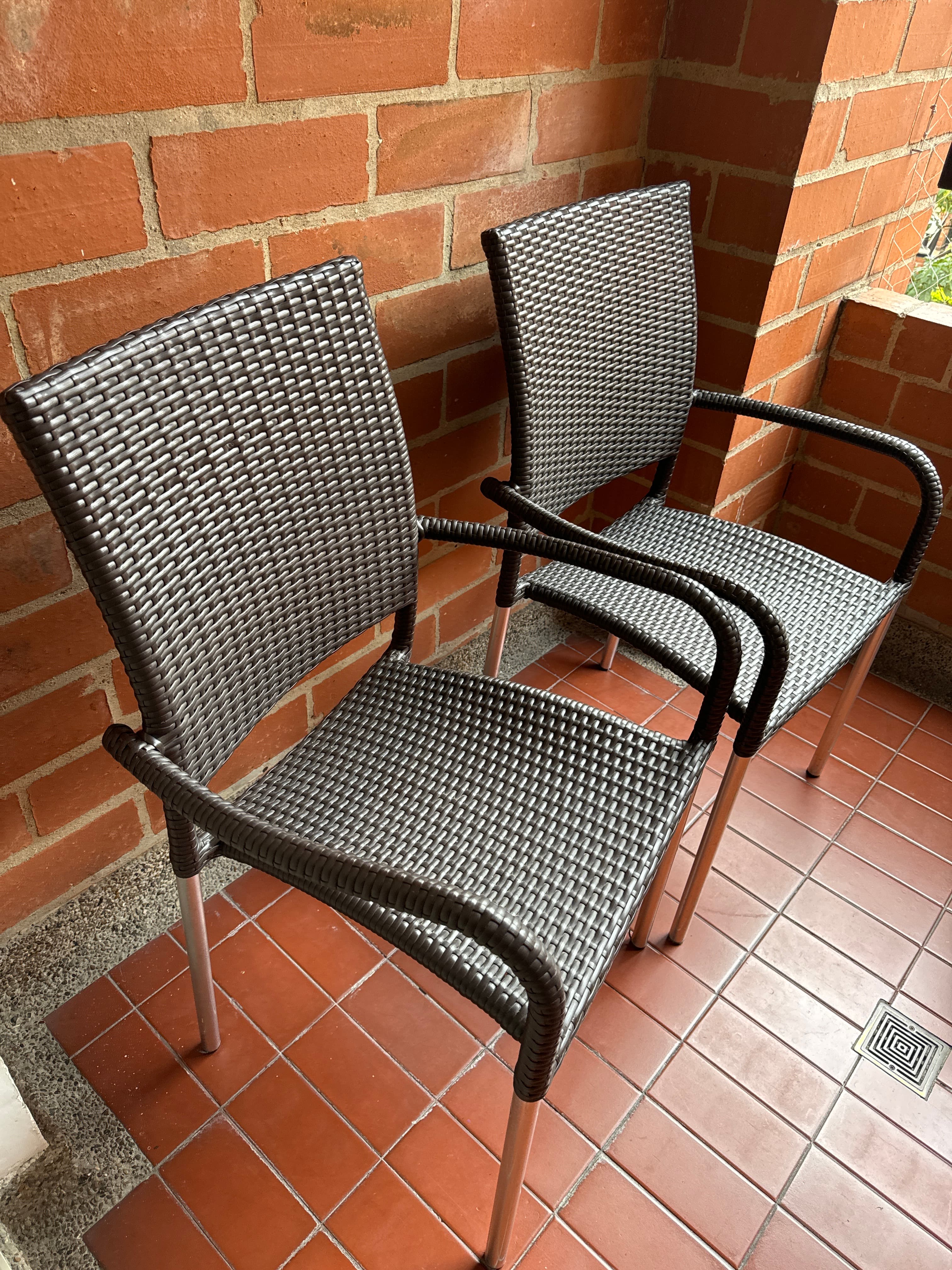 imagen de producto Sillas imitacion rattan