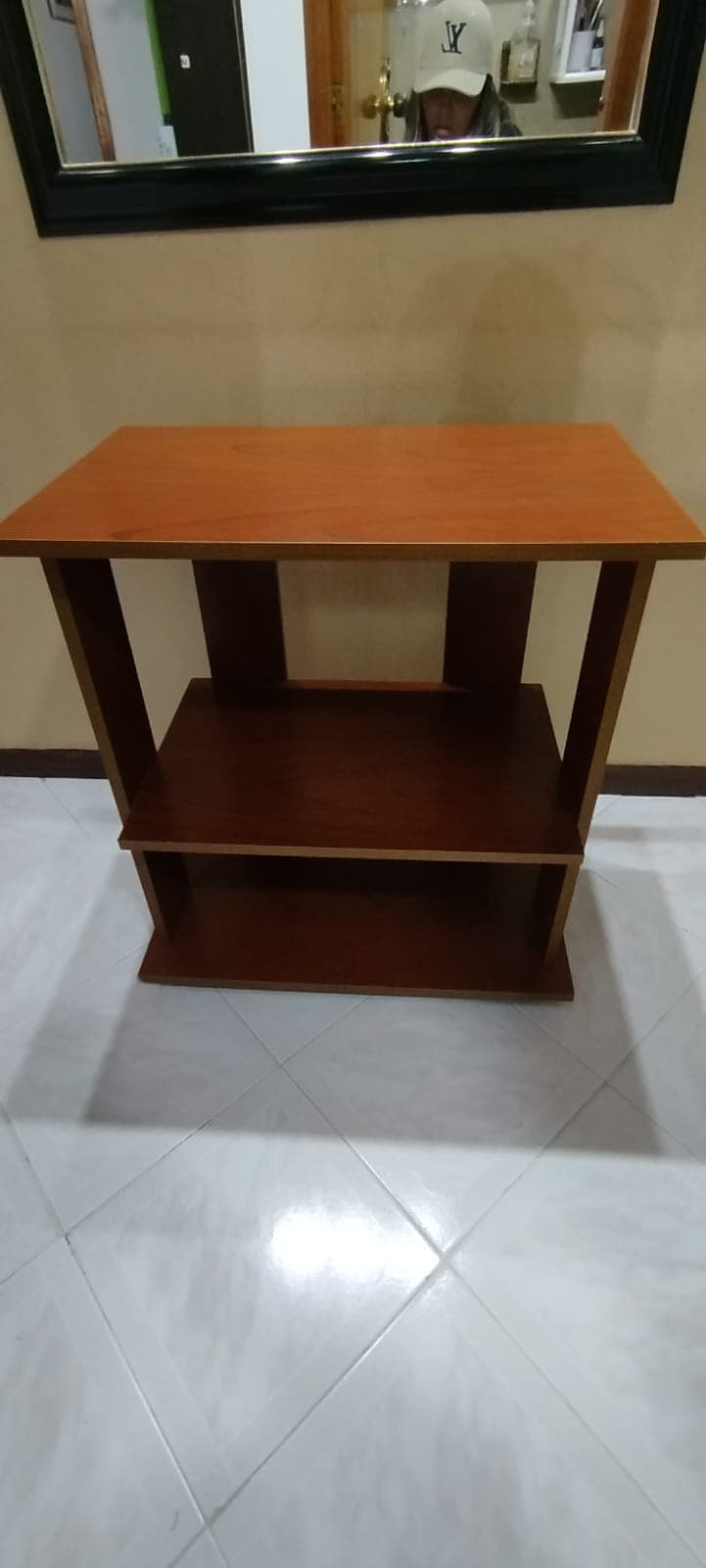 imagen de producto Mesa de madera 3 pisos - INVAL - Miel