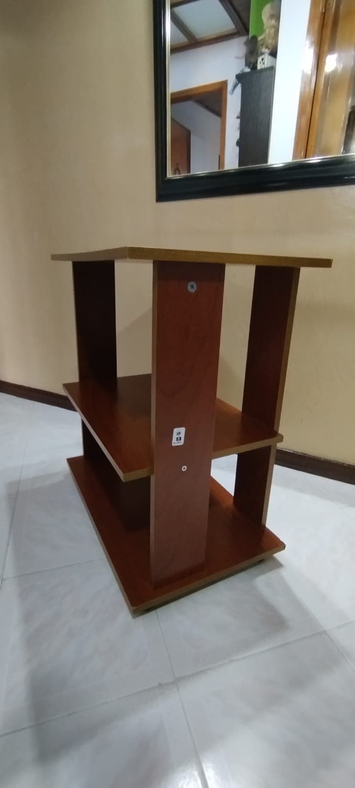 imagen de producto Mesa de madera 3 pisos - INVAL - Miel