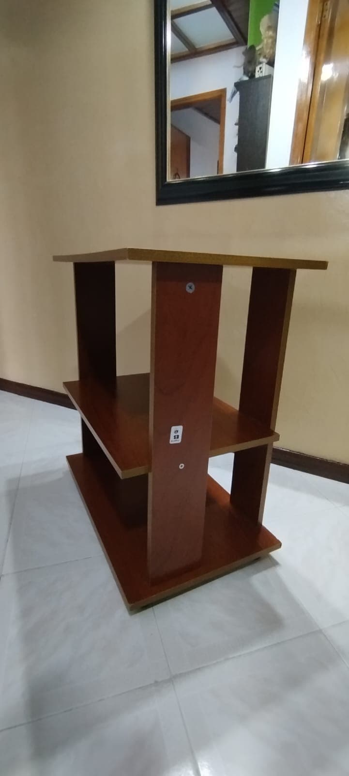 imagen de producto Mesa de madera 3 pisos - INVAL - Miel