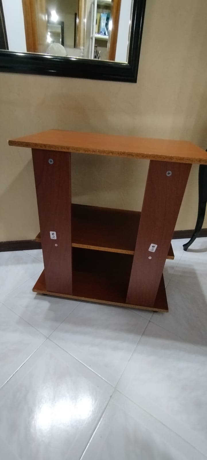imagen de producto Mesa de madera 3 pisos - INVAL - Miel