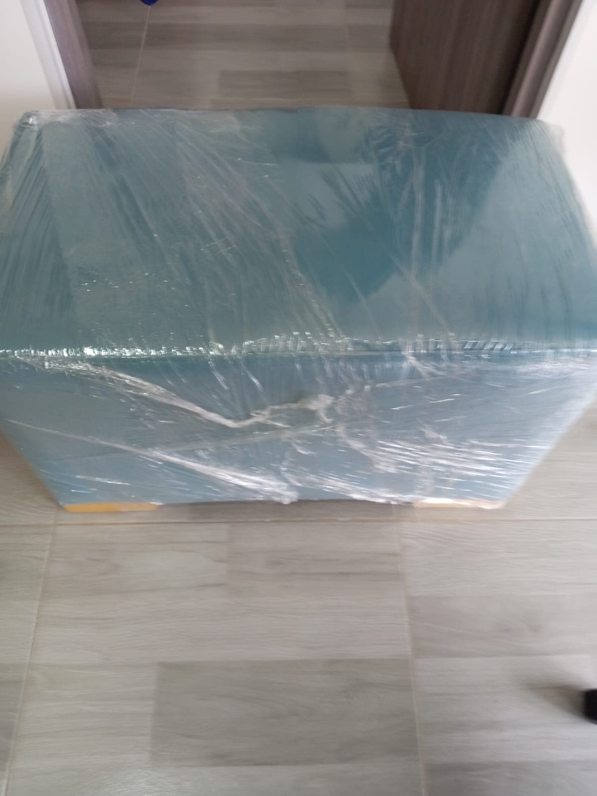 imagen de producto Puff azul agua marino
