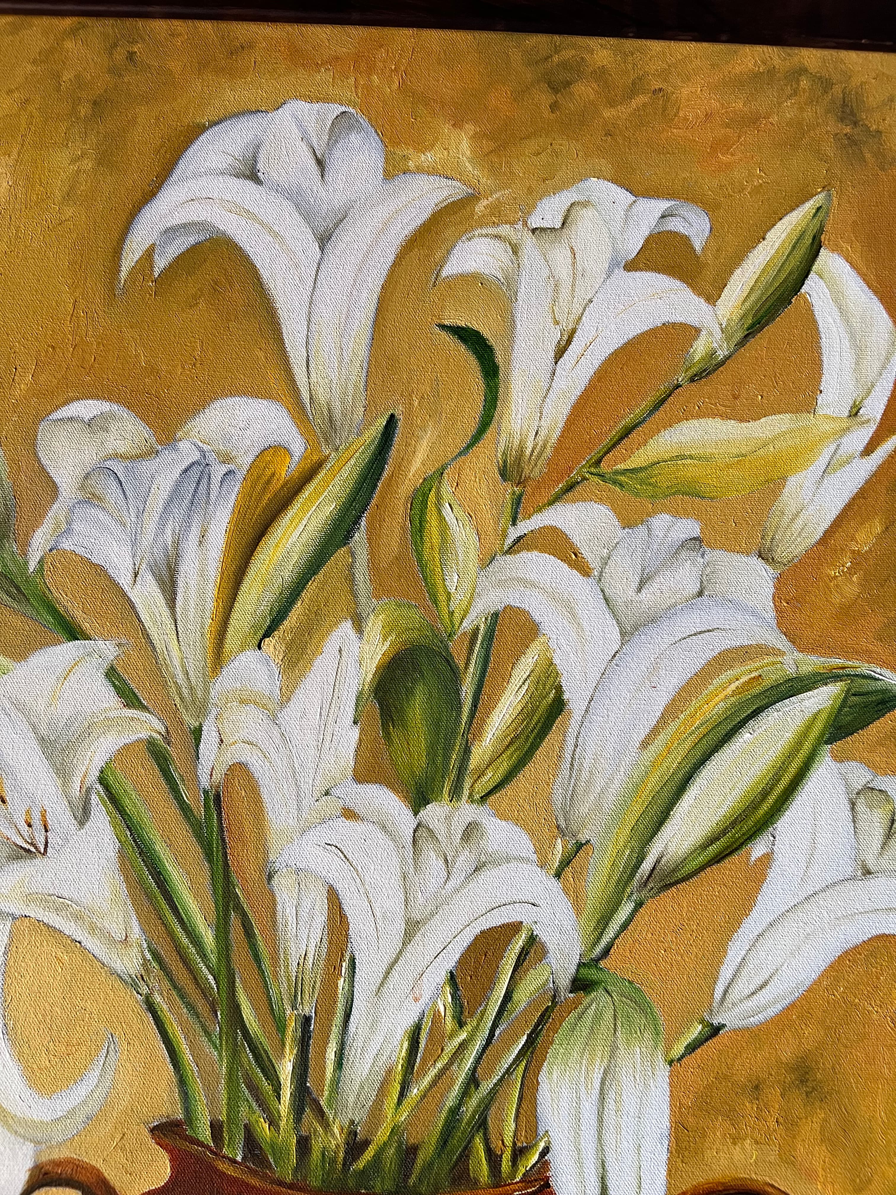 imagen de producto Pintura al óleo lirios