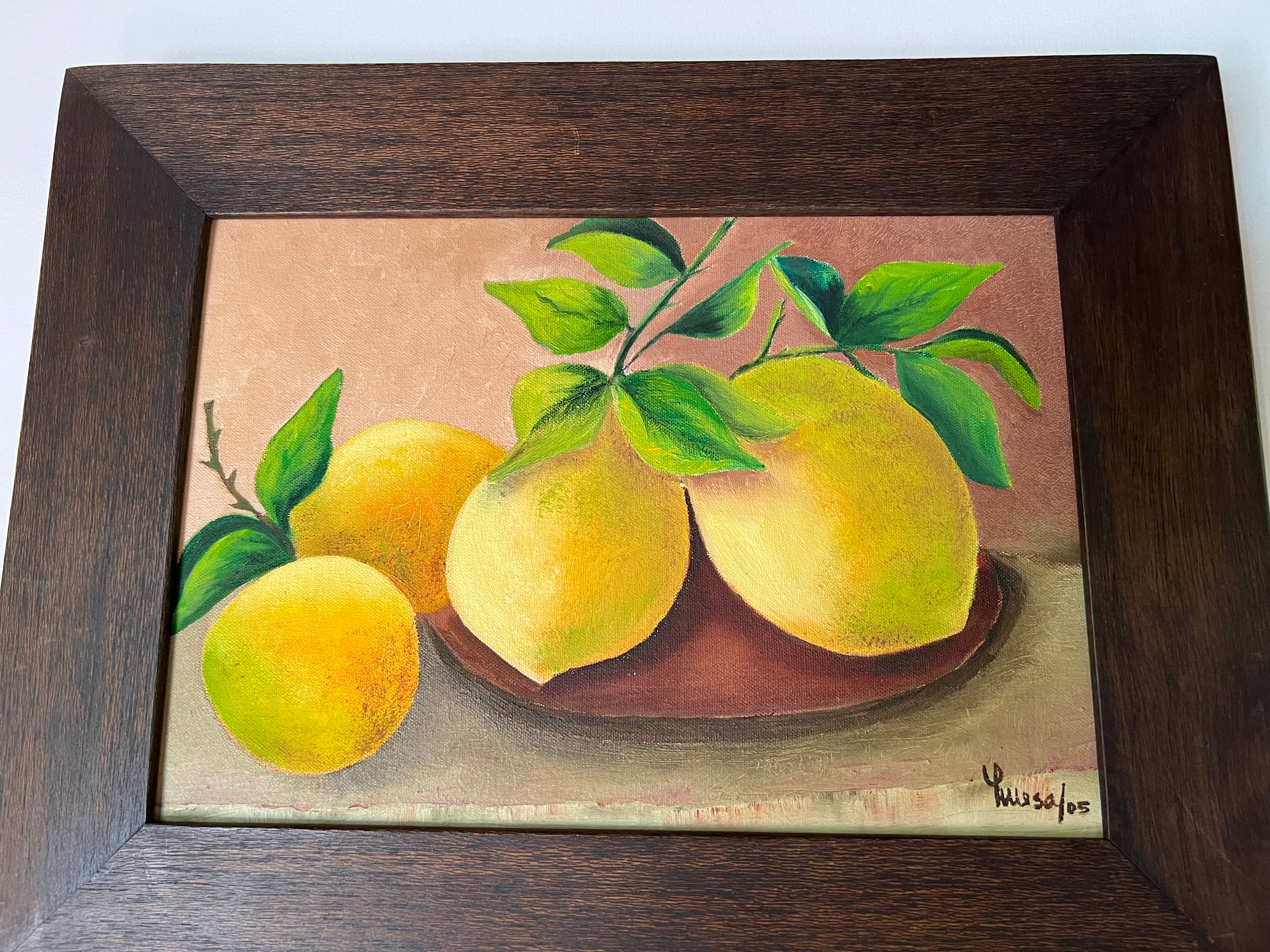 imagen de producto Pintura al óleo Limones