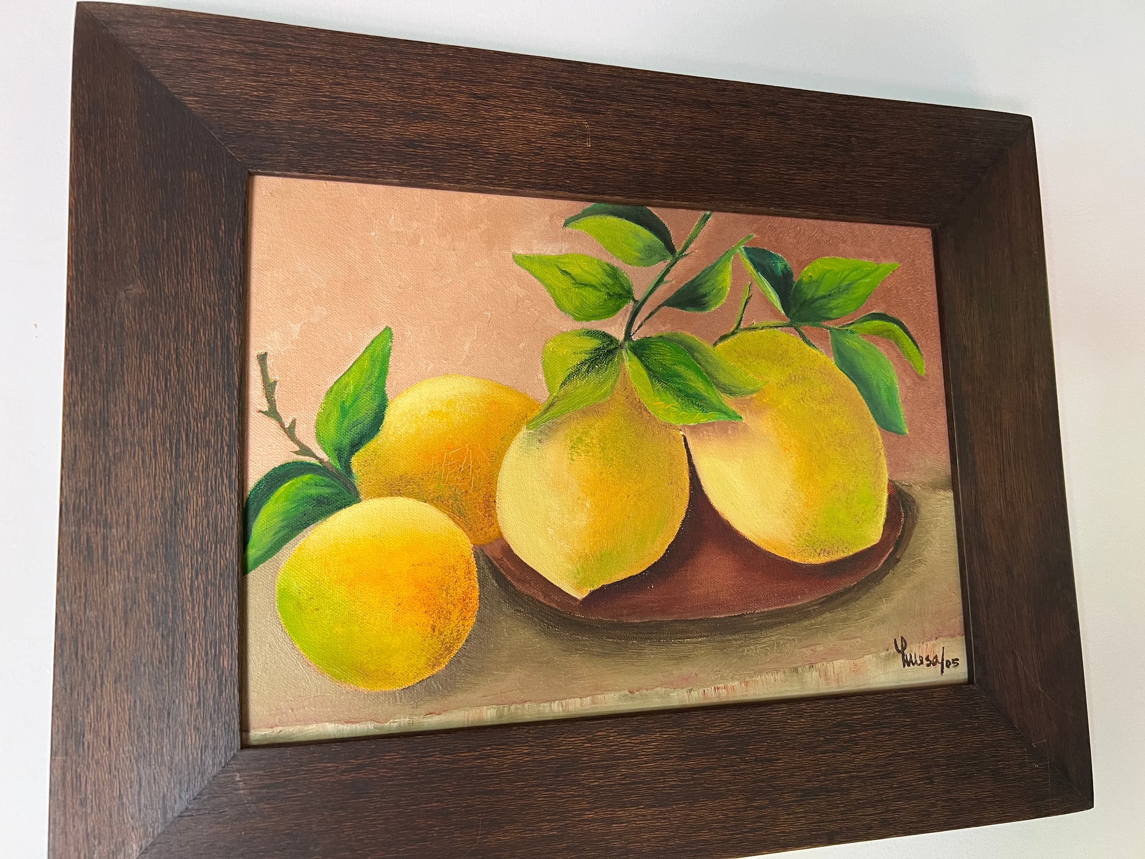 imagen de producto Pintura al óleo Limones