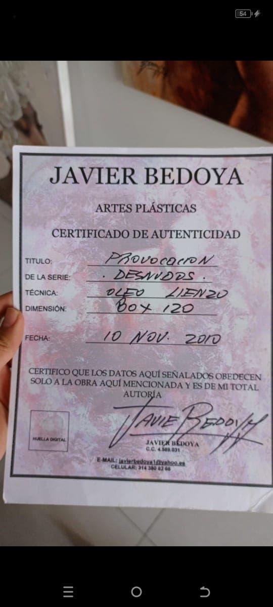 imagen de producto Obra sobre lienzo